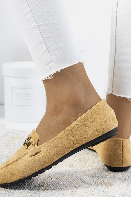 Mocassins à boucle Cardoso beige Mocassins à boucle Cardoso beige