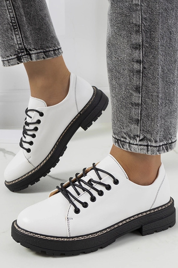 Demi-bottes blanches pour...