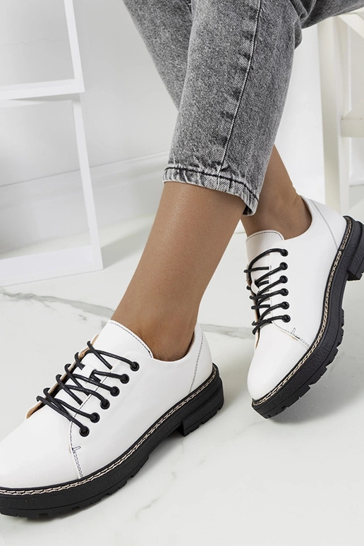 Demi-bottes blanches pour femmes Jewell