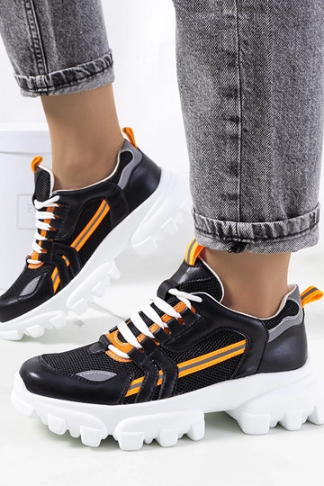 Bernier Damen Sneaker in schwarz 2