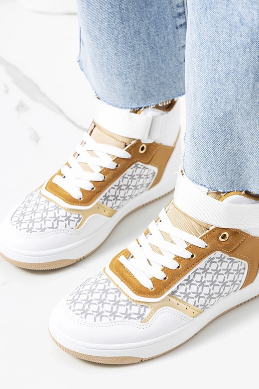 Baskets montantes blanches Emmers Baskets montantes blanches Emmers