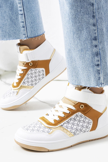 Weiße High-Top-Sneakers „Emmers“ 2