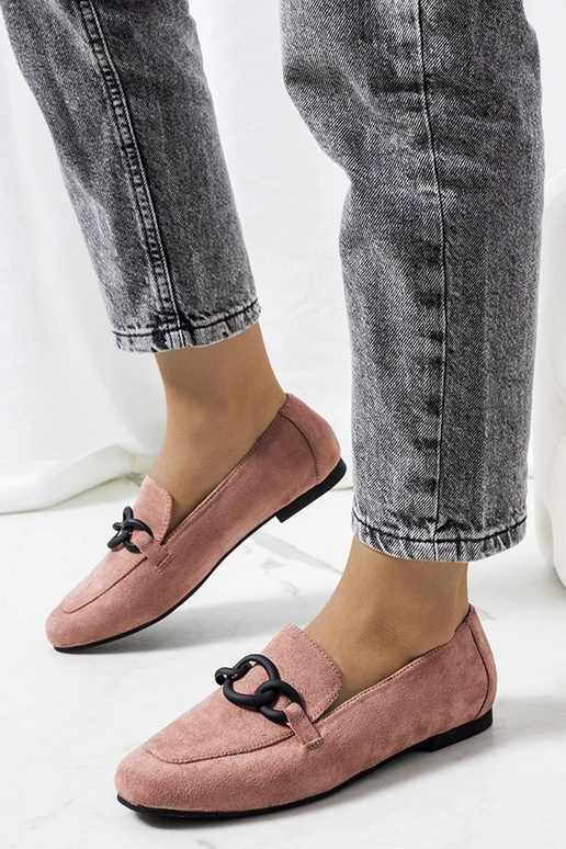 Rosa Stiefeletten Dante aus Leder Rosa Stiefeletten Dante aus Leder