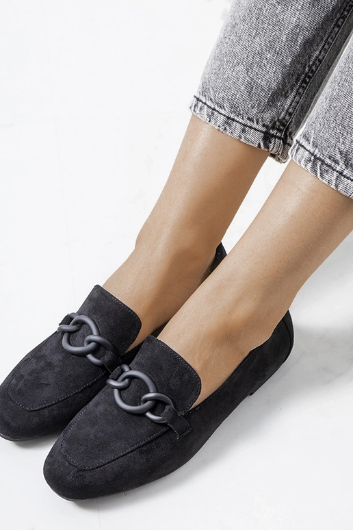 Chaussures Dante en cuir noir Chaussures Dante en cuir noir