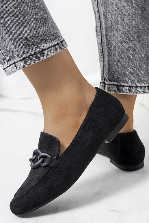 Chaussures Dante en cuir noir Chaussures Dante en cuir noir