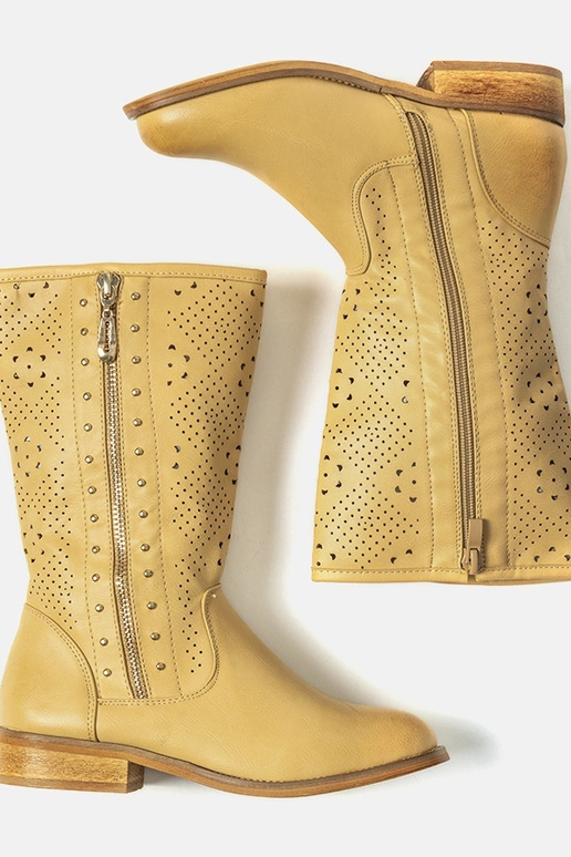 Bottines Zaina Beige pour enfants