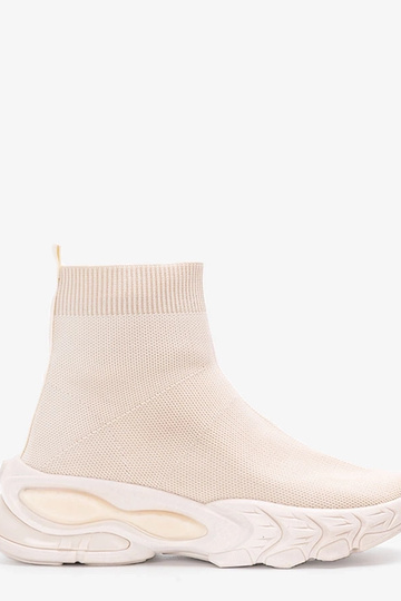 Beige Woodson high-top...