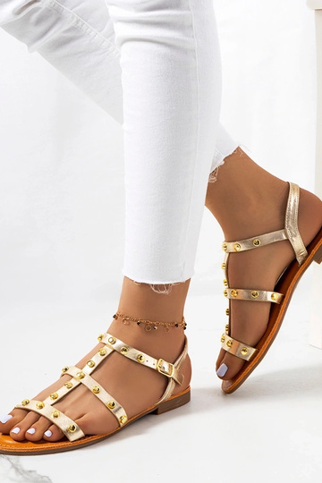 Sandales métalliques... 2