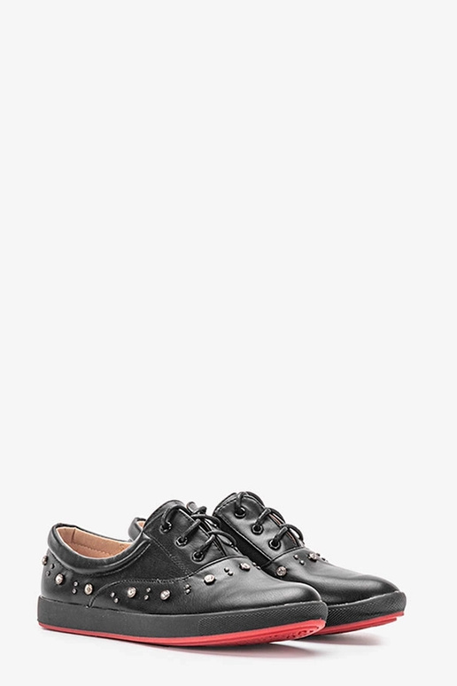 Rinna schwarze Kinder-Sneaker