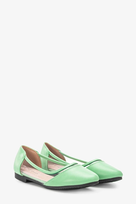 Ballerines Juva vertes... Ballerines Juva vertes...