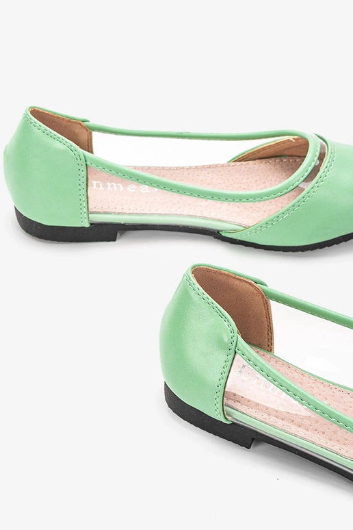 Ballerines Juva vertes... Ballerines Juva vertes...