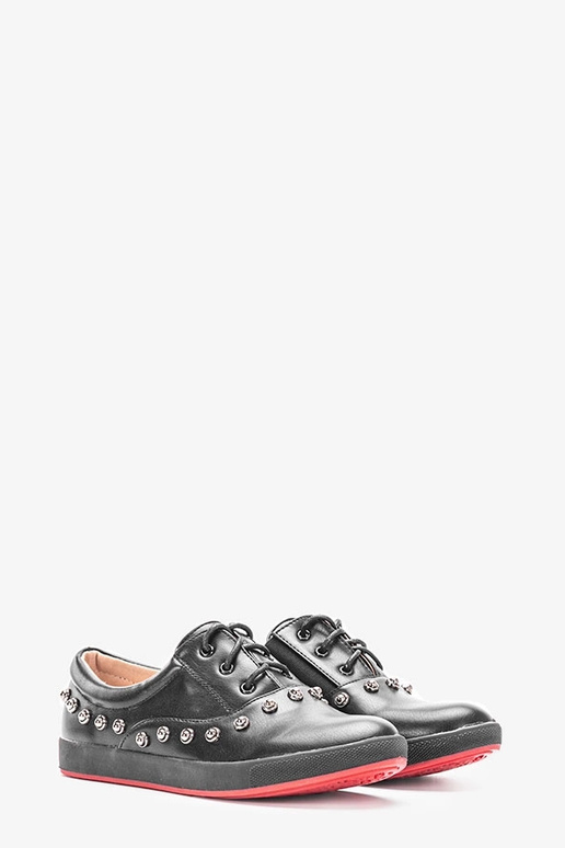 Kooi – Schwarze Sneaker für Kinder