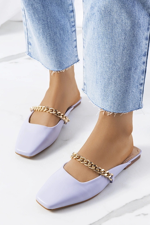 Lilla elegante Baras flip-flops