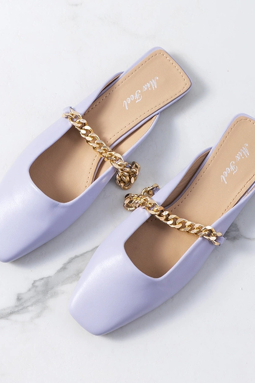 Lila elegante Baras Flip-Flops