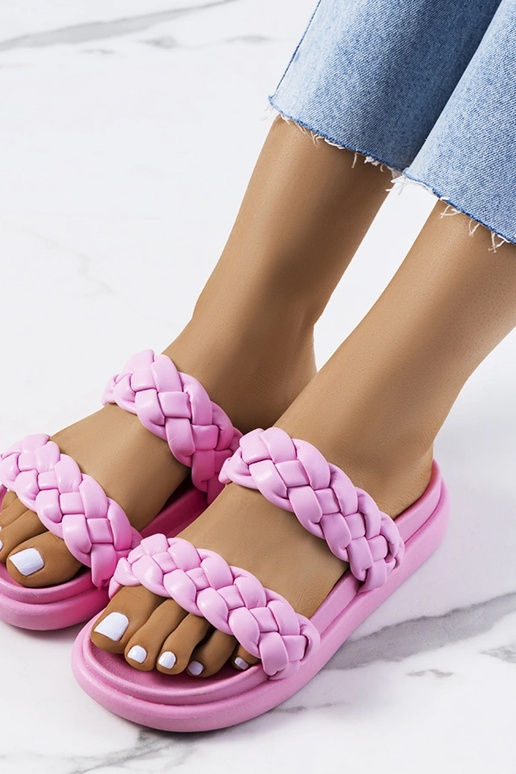 Pink Angas flip-flops