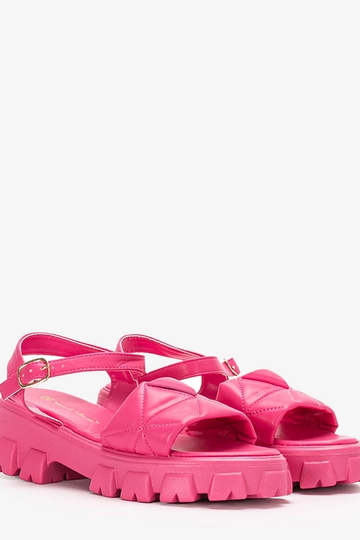 Ferlandi – Rosa Plateausandalen 2