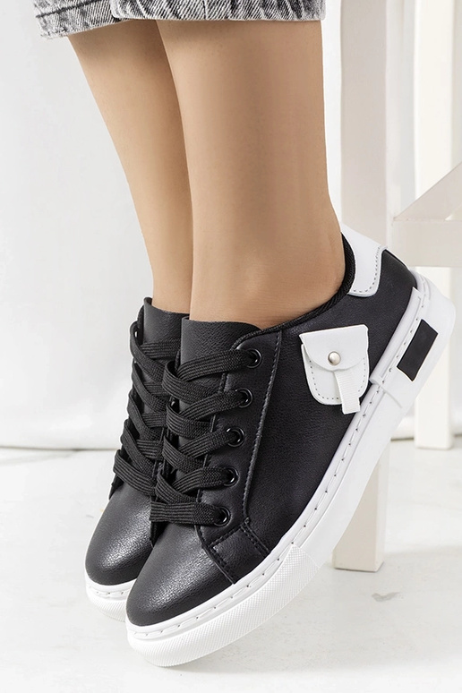 Baskets de sport noires pour femmes,...