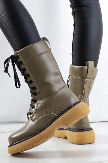 Bottes de combat vertes Redel 2