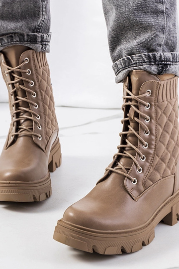 Braune Stiefeletten mit... 2