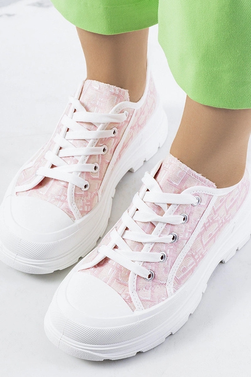Rosa Plateau-Sneakers „Valida“ Rosa Plateau-Sneakers „Valida“