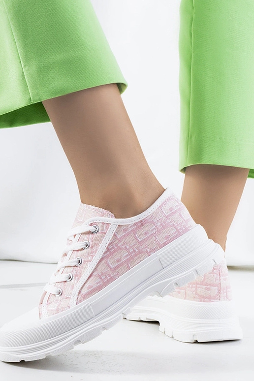 Pink Valida Platform Sneakers Pink Valida Platform Sneakers