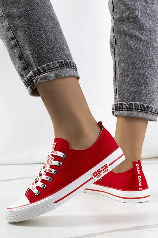 Rote klassische Sneakers Big Star... Rote klassische Sneakers Big Star...