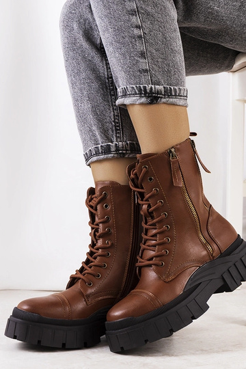 Bottes Leeside marron