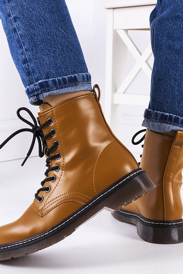 Braune Narfolk-Kampfstiefel