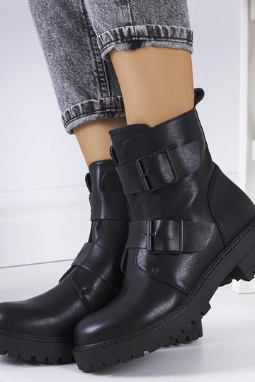 Bottes en cuir écologique... 2