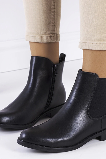 Bottines noires, « Linemell » 2