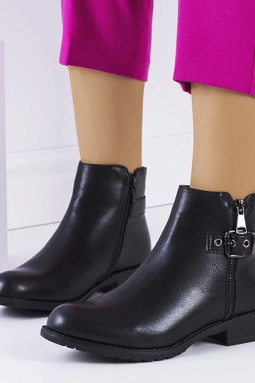Bottines Manila classiques noires 2
