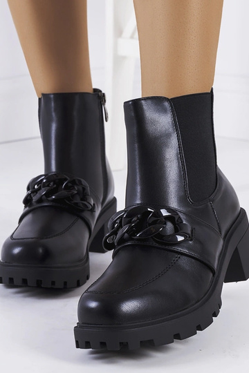 Bottines noires avec...
