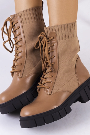 Braune Stiefeletten mit... 2