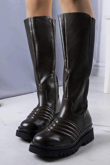 Grüne Calliope-Stiefel