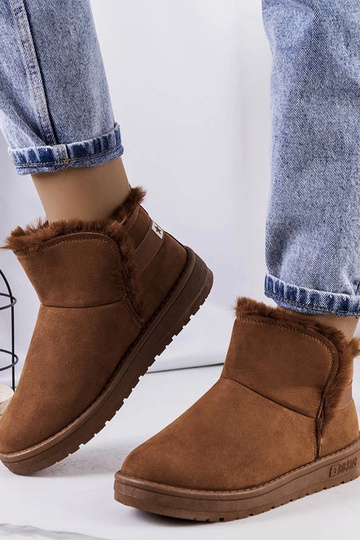 Braune Schneestiefel mit... 2