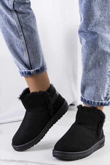 Bottes d'hiver noires avec... 2