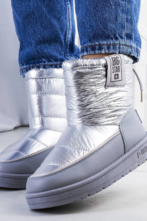 Silberne Winterstiefel, „II274118"