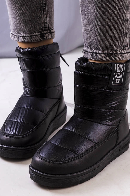 Bottes de neige noires II274120 Bottes de neige noires II274120