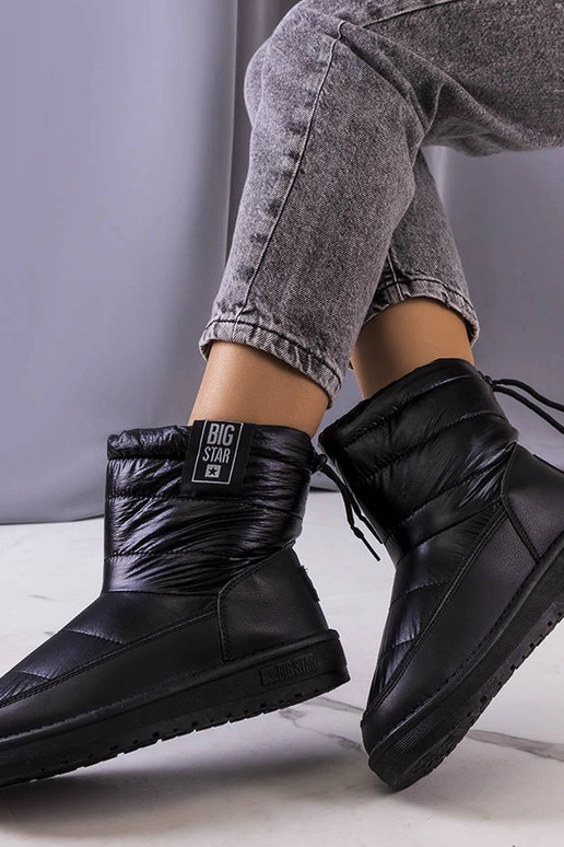 Bottes de neige noires II274120 Bottes de neige noires II274120