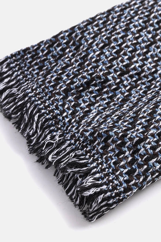 Écharpe Aria noire et bleue Écharpe Aria noire et bleue