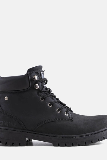 Bottes noires Big Star pour...