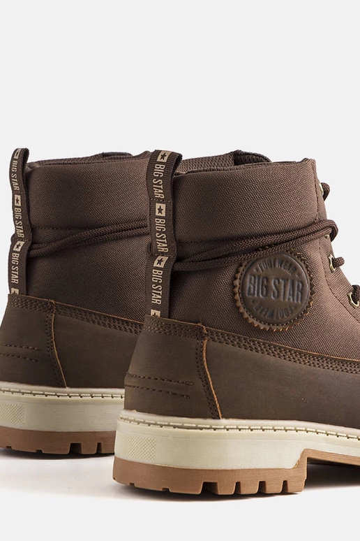 Bottes marron Big Star pour hommes... Bottes marron Big Star pour hommes...