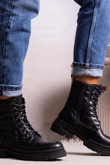 Schwarze Tellin-Stiefel 2