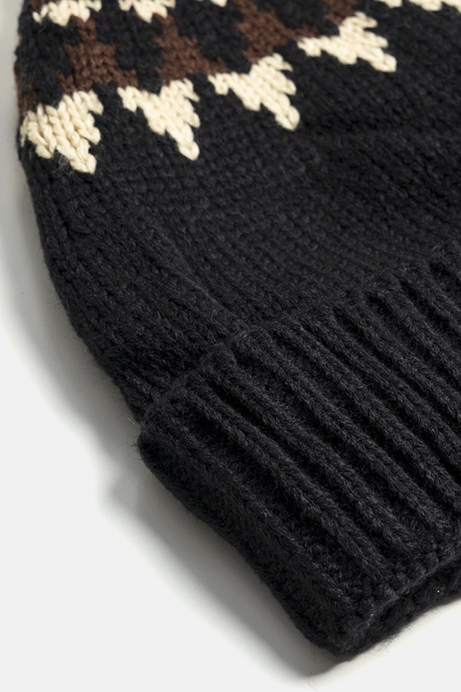 Chapeau noir à motifs Abner Chapeau noir à motifs Abner