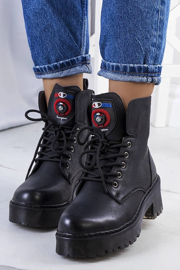 Bottines noires Ranco pour...