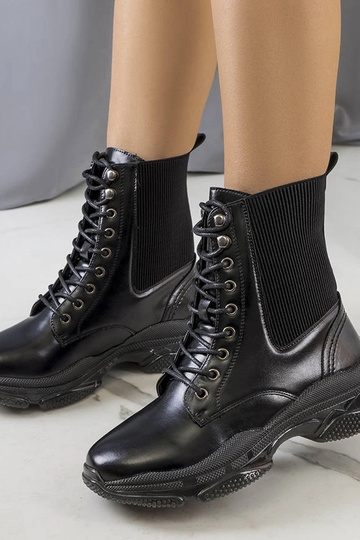 Sorte Sedile ankelstøvler