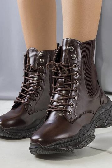 Stiefeletten „Sedile“ in Braun