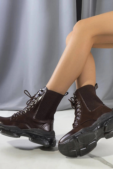 Stiefeletten „Sedile“ in Braun 2