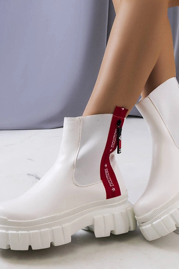 Bottines Casta en cuir...