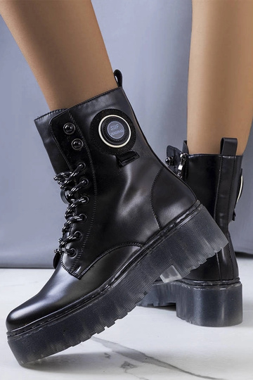 Bottines noires pour femmes... 2